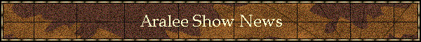 Aralee Show News